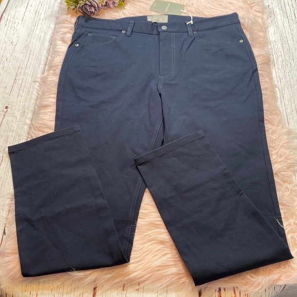 NWT Everlane The Performance Men's Uniform Navy 5-Pocket Pant 35 x 32 - Picture 2 of 12